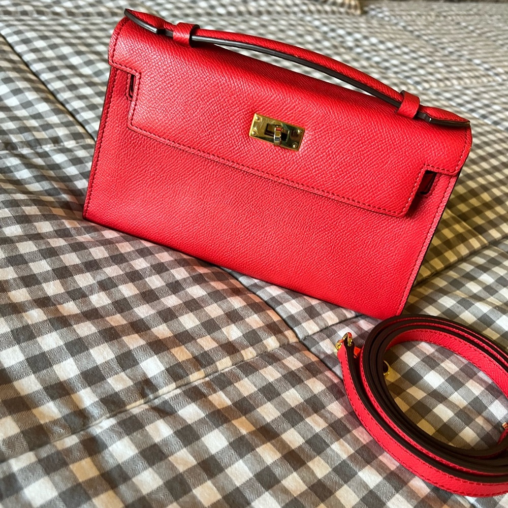 Lindiess Small Red Purse - Picture 8 of 9